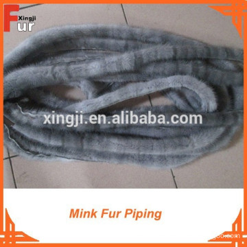 Mink Fur Piping by real mink tails